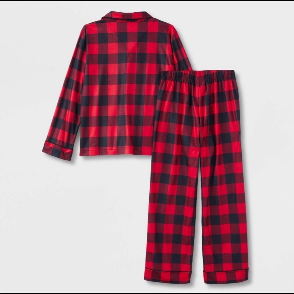 Red Check Pajama Set - Picture 3 of 5